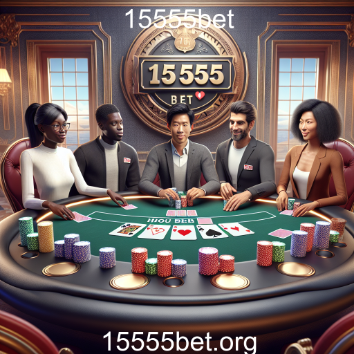 Descubra a Emoção do Poker Online na 15555bet